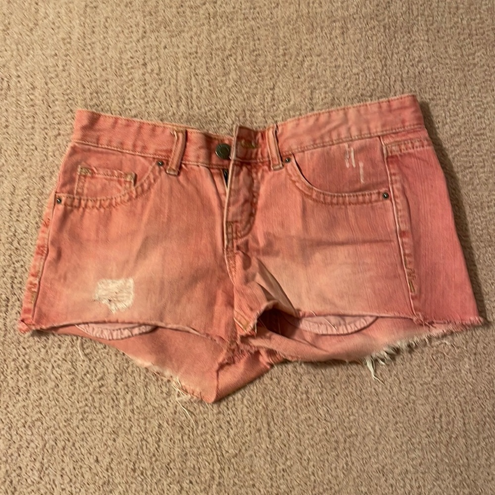 Red shorts